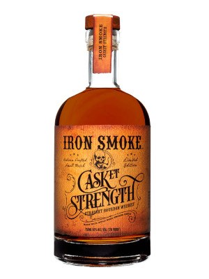 Iron Smoke Casket Strength Bourbon Whiskey