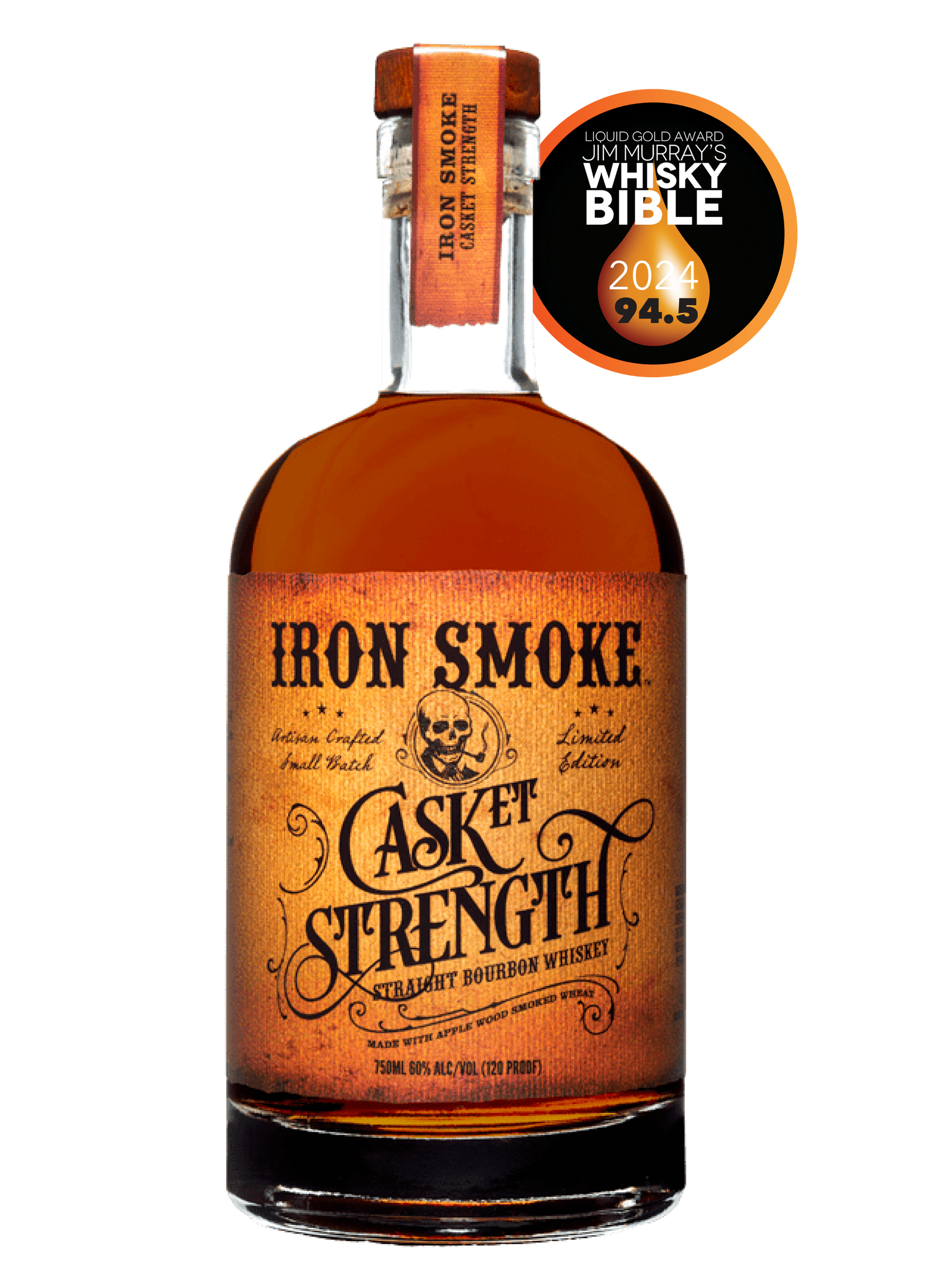 Iron Smoke Casket Strength Bourbon Whiskey