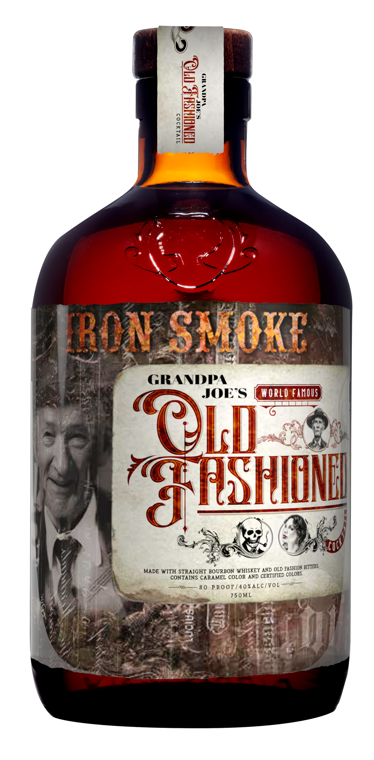Iron Smoke Grandpa Joes Old Fashioned 750ml