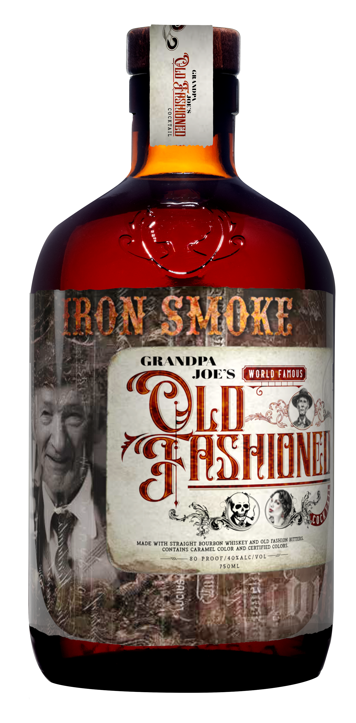 Iron Smoke Grandpa Joes Old Fashioned 750ml